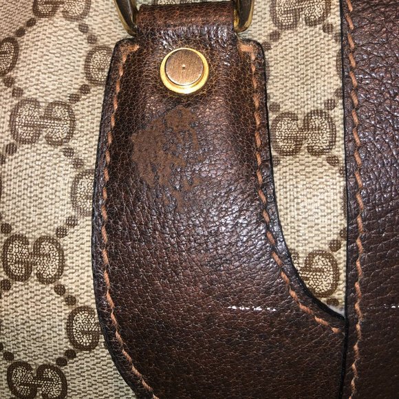 GUCCI Vintage Duffel Bag/ Suitcase - Picture 9 of 10